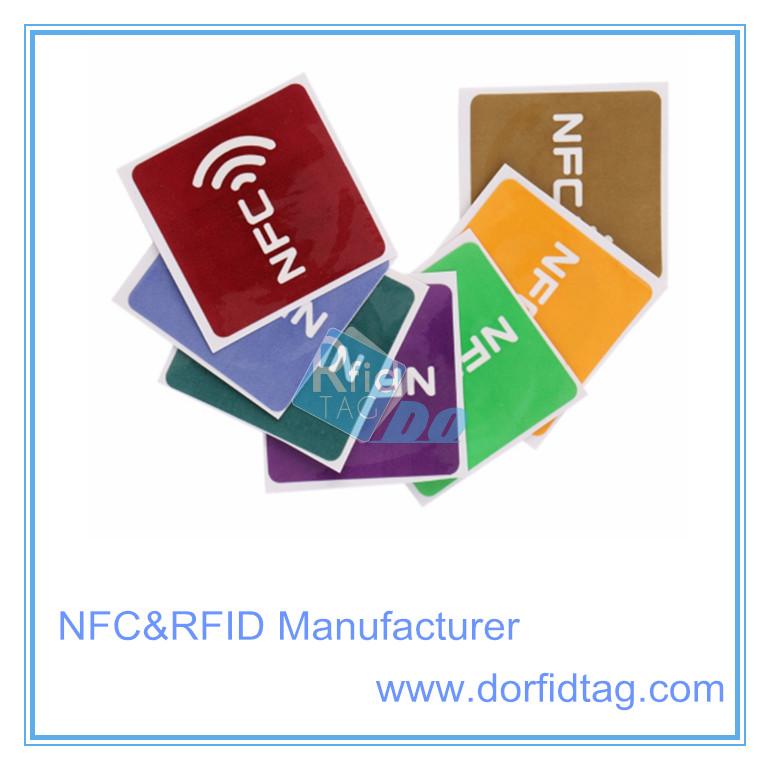 Type 2 NTAG213 NFC on metal tag